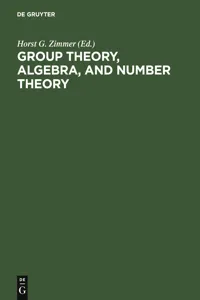 Group Theory, Algebra, and Number Theory_cover