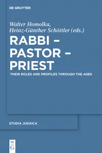 Rabbi - Pastor - Priest_cover