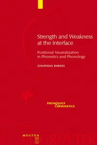 Strength and Weakness at the Interface_cover