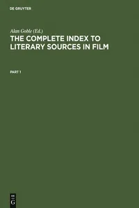 The Complete Index to Literary Sources in Film_cover