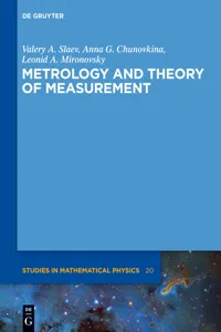 Metrology and Theory of Measurement_cover