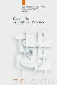 Diagnosis as Cultural Practice_cover