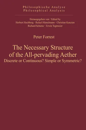 The Necessary Structure of the All-pervading Aether