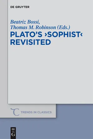 Plato's "Sophist" Revisited