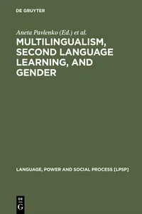 Multilingualism, Second Language Learning, and Gender_cover