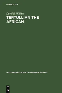 Tertullian the African_cover