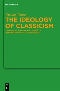 The Ideology of Classicism_cover