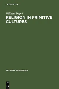 Religion in Primitive Cultures_cover