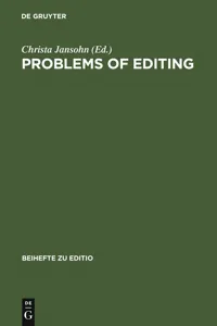 Problems of Editing_cover