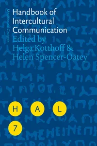 Handbook of Intercultural Communication_cover