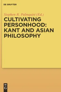 Cultivating Personhood: Kant and Asian Philosophy_cover