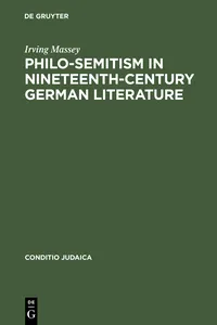 Philo-Semitism in Nineteenth-Century German Literature_cover