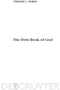 The First Book of God_cover