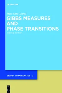 Gibbs Measures and Phase Transitions_cover