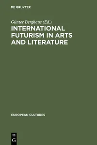 International Futurism in Arts and Literature_cover