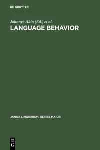 Language Behavior_cover