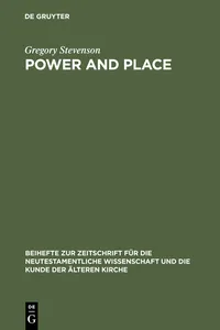 Power and Place_cover