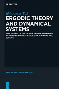 Ergodic Theory and Dynamical Systems_cover