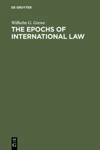 The Epochs of International Law_cover