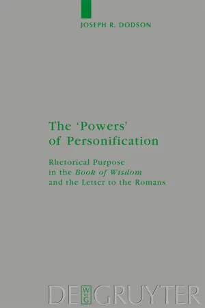 The 'Powers' of Personification