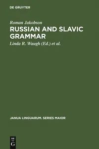 Russian and Slavic Grammar_cover