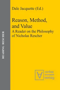 Reason, Method, and Value_cover