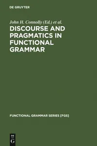 Discourse and Pragmatics in Functional Grammar_cover