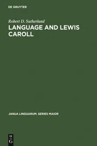 Language and Lewis Caroll_cover