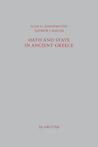 Oath and State in Ancient Greece_cover