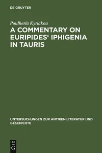 A Commentary on Euripides' Iphigenia in Tauris_cover