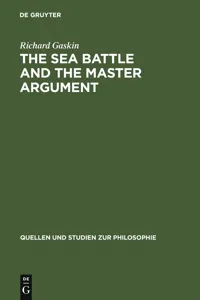 The Sea Battle and the Master Argument_cover