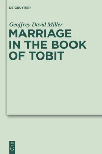 Marriage in the Book of Tobit_cover