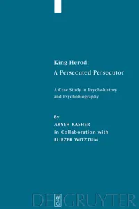 King Herod: A Persecuted Persecutor_cover