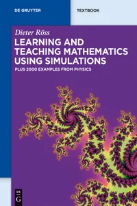 Learning and Teaching Mathematics using Simulations_cover