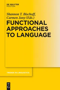 Functional Approaches to Language_cover
