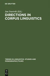 Directions in Corpus Linguistics_cover