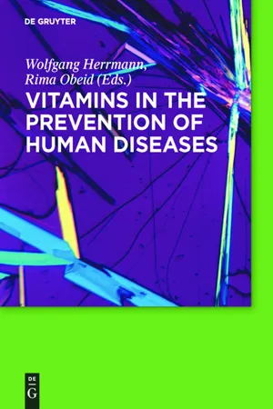 Vitamins in the prevention of human diseases