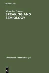 Speaking and Semiology_cover