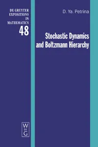 Stochastic Dynamics and Boltzmann Hierarchy_cover