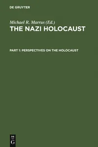 Perspectives on the Holocaust_cover