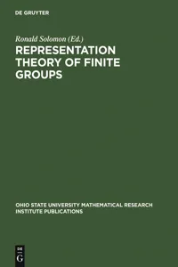 Representation Theory of Finite Groups_cover