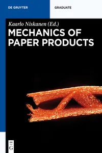 Mechanics of Paper Products_cover