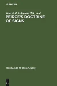 Peirce's Doctrine of Signs_cover