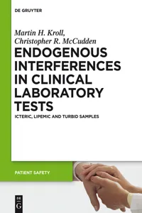 Endogenous Interferences in Clinical Laboratory Tests_cover