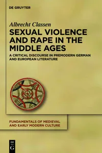 Sexual Violence and Rape in the Middle Ages_cover