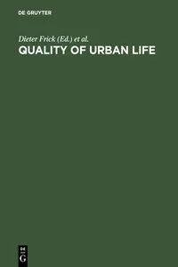 Quality of Urban Life_cover