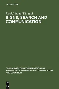 Signs, Search and Communication_cover