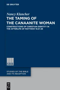 The Taming of the Canaanite Woman_cover