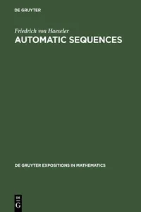 Automatic Sequences_cover