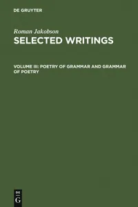 Poetry of Grammar and Grammar of Poetry_cover